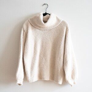 Vintage Kaisley Cowl Neck Sweater – Cream | Cozy & Classic